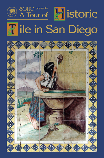 Historic Tile in San Diego tour booklet cover